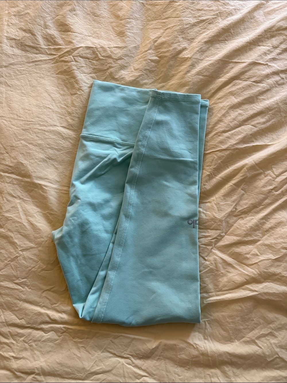 ALO Yoga Mint Green High-Rise Leggings